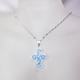 Small Cross - Karen-Silver Chain - 1